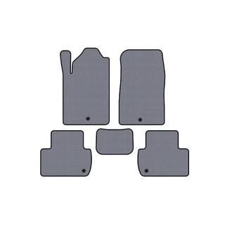 Rubber Floor Mats Carsuit (Gray) SsangYong Rexton I 2001-2017 photo 1