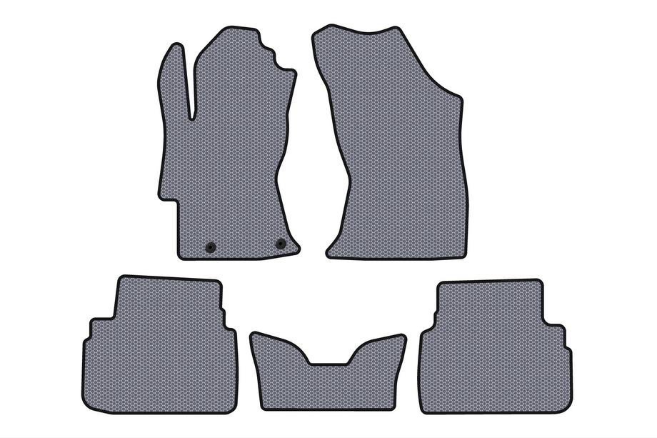 Subaru XV 2017-2023 Rubber Floor Mats Carsuit V2 (Gray) Image