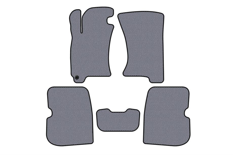 Subaru Forester 1997-2002 Rubber Floor Mats Carsuit (Gray) Image