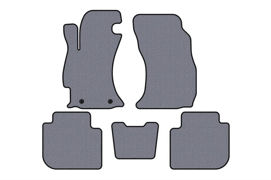 Subaru Forester 2013-2018 Rubber floor mats Carsuit (2013-2017, gray) Photo 1