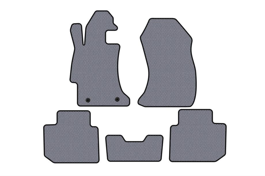 Subaru Impreza 2011-2016 Rubber Floor Mats Carsuit (SD, Gray) Image