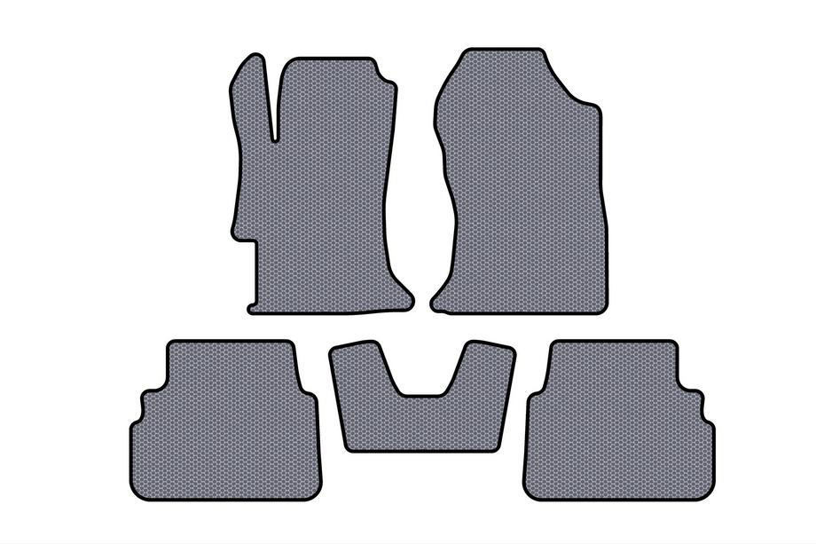 Subaru XV 2017-2023 Rubber Floor Mats Carsuit V1 (Gray) Image