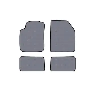 Rubber Floor Mats Carsuit (Gray)