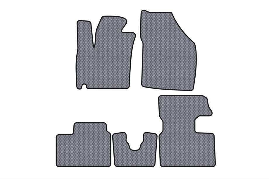 Suzuki Ignis 2016- Rubber floor mats Carsuit (2016-2020, HB, gray) Image