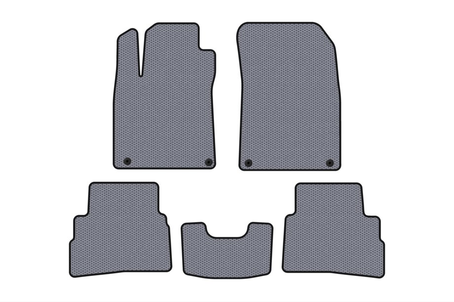 Suzuki Kizashi 2009-2016 Rubber Floor Mats Carsuit (Gray) Image