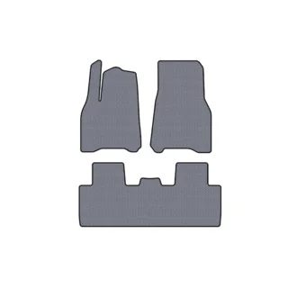 Rubber Floor Mats Carsuit (2020-2024, gray) photo 1