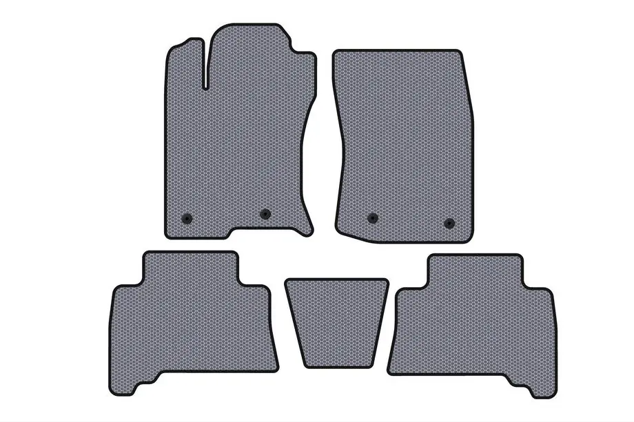 Toyota 4Runner 2009-2024 Rubber floor mats Carsuit (2009-2014, gray) Image