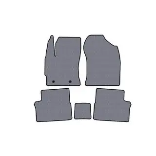 Rubber Floor Mats Carsuit (Gray) photo 1