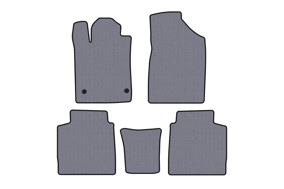 Toyota Avalon 2006-2012 Rubber Floor Mats Carsuit (Gray) Photo 1