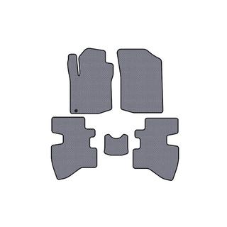 Rubber floor mats Carsuit (2007-2009, HB, 3-door, gray) Toyota Aygo 2007-2014 photo 1
