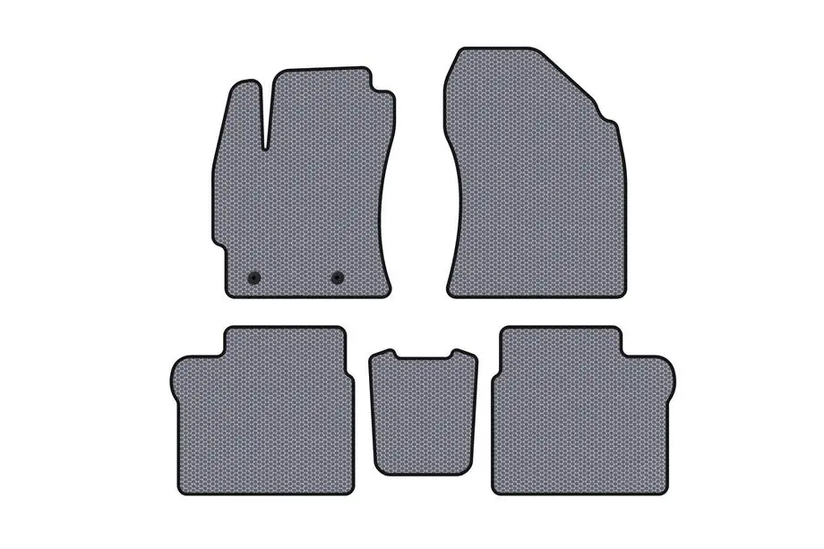 Toyota Corolla 2013-2019 Rubber floor mats Carsuit (2016-2019, SD, gray) Image