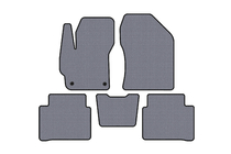 Toyota Corolla 2019- Rubber Floor Mats Carsuit (SD, Gray) photo 1