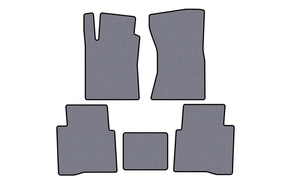 Toyota Fortuner 2006-2015 Rubber Floor Mats Carsuit (Gray) Photo 1