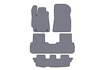 Toyota Highlander 2008-2013 Rubber Floor Mats Carsuit (2 Rows, Grey) photo 1