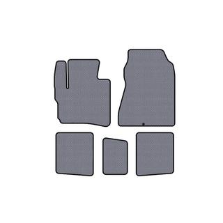 Rubber Floor Mats Carsuit (HB, Grey) photo 1