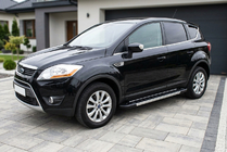 Ford Kuga 2008-2013 Side Steps RedLine V1 (2 pcs, Aluminum) photo 1