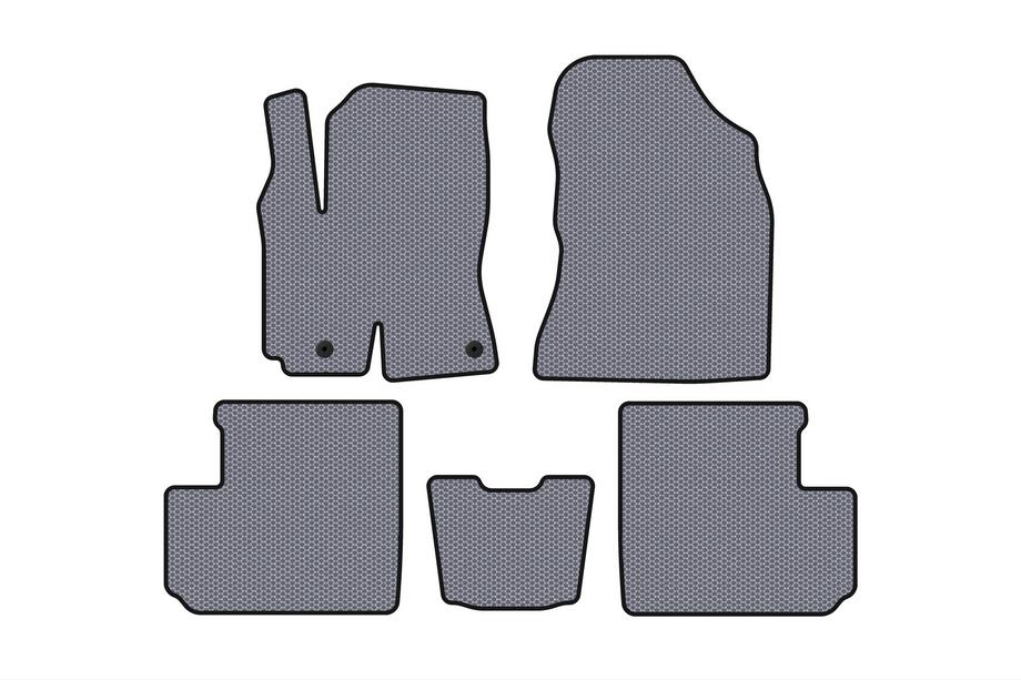 Toyota Rav 4 2001-2005 Rubber Floor Mats Carsuit (Gray) Image