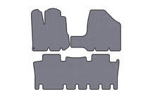 Toyota Sienna 2003-2009 Rubber Floor Mats Carsuit (2 Rows, Grey) photo 1