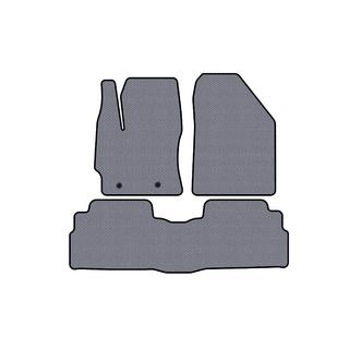 Rubber floor mats Carsuit (2 rows, 7-seater, gray) photo 1