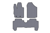 Toyota Yaris 2006-2011 Rubber floor mats Carsuit (HB, 5-door, grey) photo 1