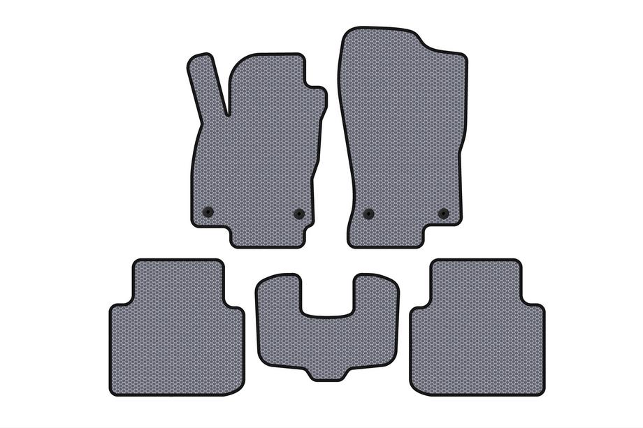 Volkswagen Arteon 2017-2025 Rubber Floor Mats Carsuit (2022+, LB, Gray) Image