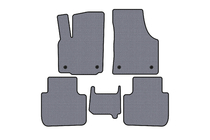 Volkswagen Atlas (Terramont) 2016- Rubber floor mats Carsuit (2 rows, 7-seater, gray) photo 1