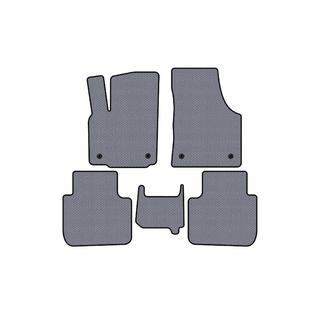 Rubber floor mats Carsuit (2 rows, 7-seater, gray) photo 1