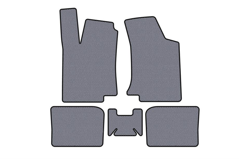 Volkswagen Golf 3 1991-2001 Rubber floor mats Carsuit (HB, 3-door, gray) Image