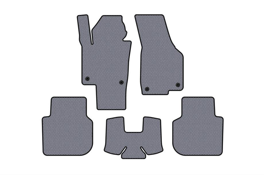 Volkswagen Passat B8 2015-2023 Rubber floor mats Carsuit (2015-2019, SD, gray) Image