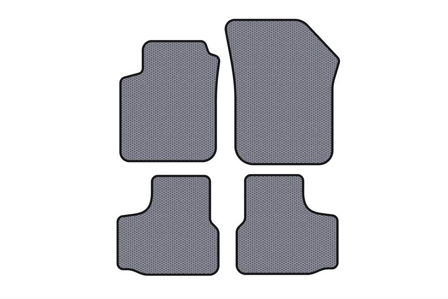 Volkswagen UP 2011-2023 Rubber Floor Mats Carsuit (Gray) Image