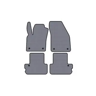 Rubber floor mats Carsuit (Cabriolet, gray) photo 1
