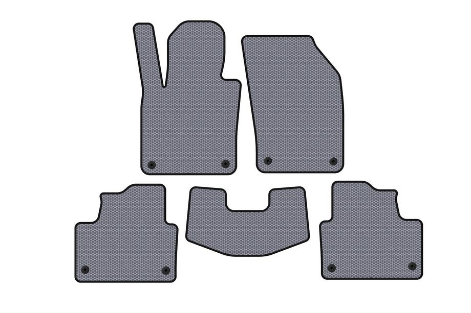 Volvo S60 2019- Rubber Floor Mats Carsuit (Gray) Image