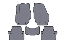 Volvo S80 2006-2016 Rubber Floor Mats Carsuit (Gray) photo 1