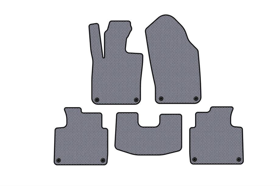Volvo S90/V90 2016- Rubber floor mats Carsuit (SD, short wheelbase, gray) Image