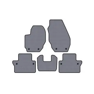 Rubber Floor Mats Carsuit (Gray) photo 1