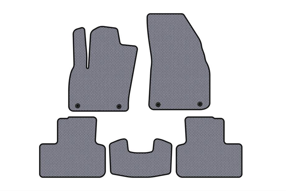 Volvo XC40 2018- Rubber Floor Mats Carsuit (Gray) Image
