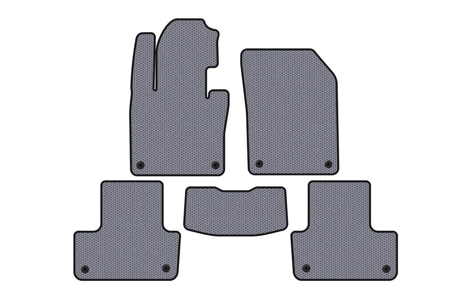 Volvo XC60 2017- Rubber Floor Mats Carsuit (Gray) Image