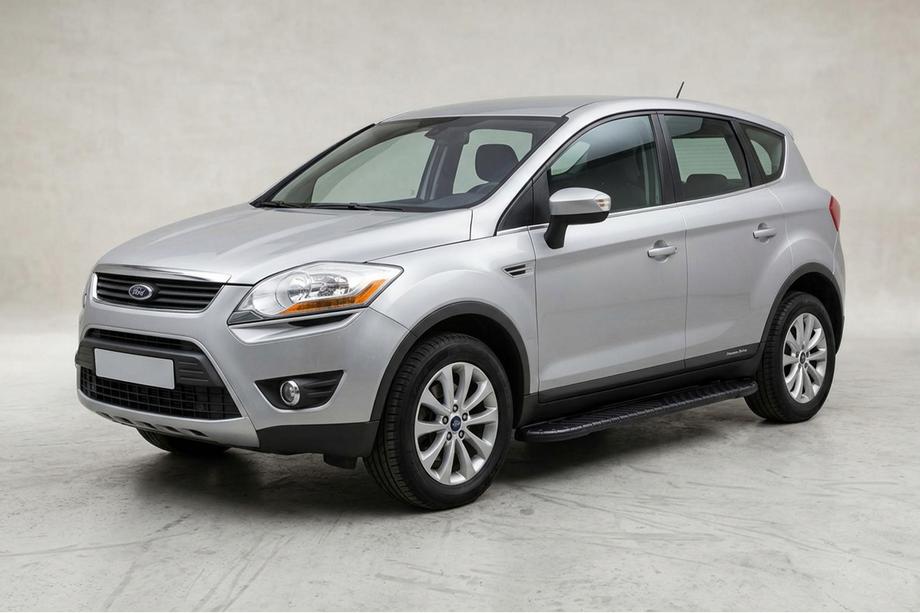 Ford Kuga 2008-2013 Side Steps Bosphorus Black (2 pcs, Aluminum) Image