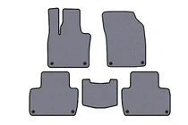 Volvo XC90 2015- Rubber Floor Mats Carsuit (2 Rows, Grey) photo 1