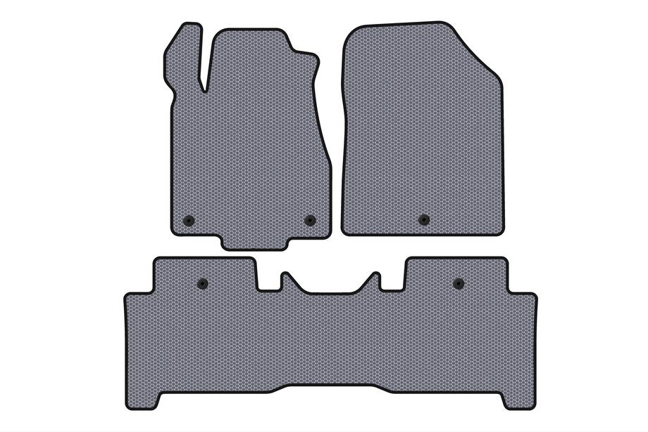 Acura MDX 2007-2013 Rubber Floor Mats Carsuit (2 Rows, Grey) Image