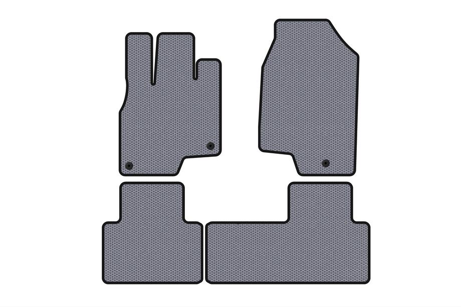 Acura RDX 2018- Rubber Floor Mats Carsuit (Gray) Image