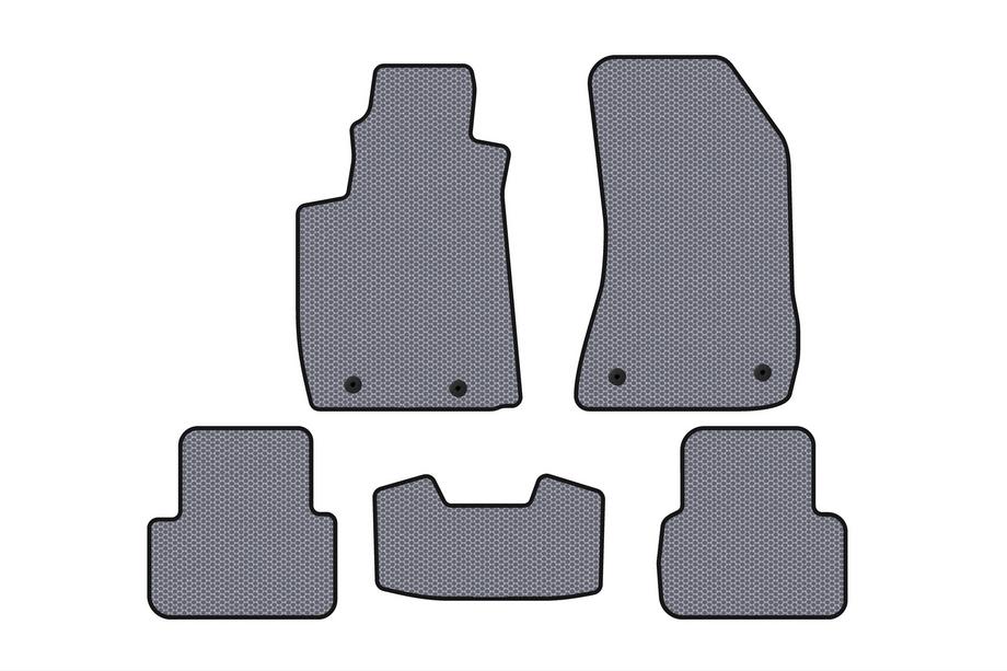 Alfa Romeo 159 2005–2011 Rubber Floor Mats Carsuit V-2 (Gray) Image