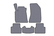 Alfa Romeo 159 2005–2011 Rubber Floor Mats Carsuit V-1 (Gray) photo 1