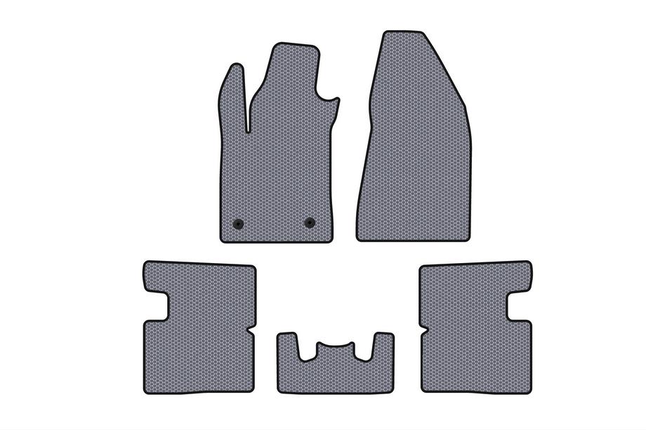 Alfa Romeo Giulietta 2010-2020 Rubber Floor Mats Carsuit (Gray) Image