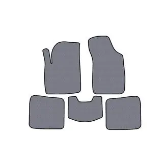 Rubber Floor Mats Carsuit (Gray)