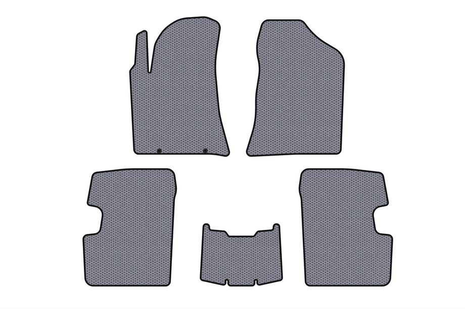 BYD F3 2013-2015 Rubber Floor Mats Carsuit (SD, Gray) Image