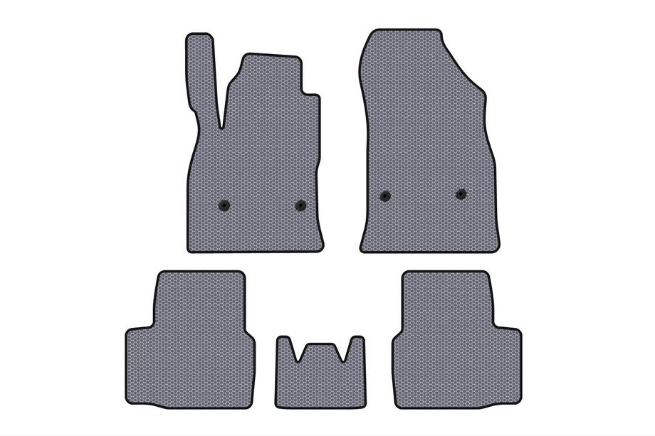 Chevrolet Cruze 2016-2019 Rubber Floor Mats Carsuit (SD, Gray) Image