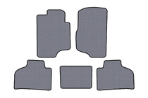 Chevrolet Silverado 2007-2013 Rubber Floor Mats Carsuit (Gray) photo 1
