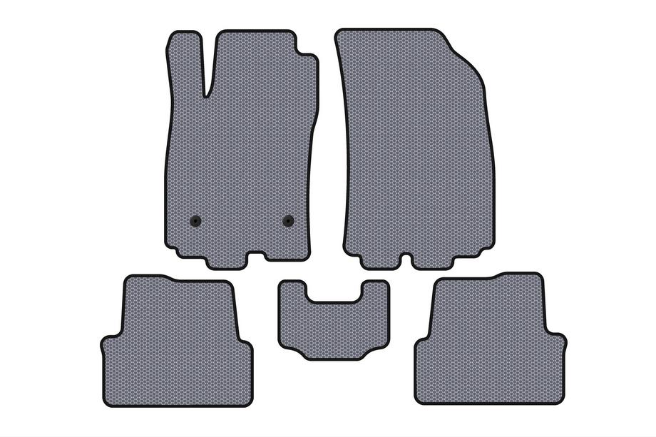 Chevrolet Sonic 2011-2022 Rubber Floor Mats Carsuit (HB, Grey) Photo 1