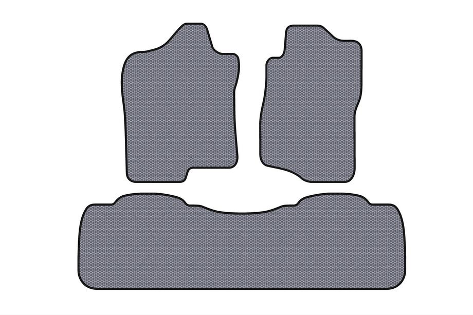 Chevrolet Suburban 2007-2014 Rubber Floor Mats Carsuit (Gray) Image